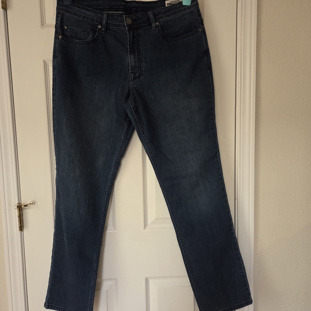 JACKSON Indigo Straight Leg Jeans